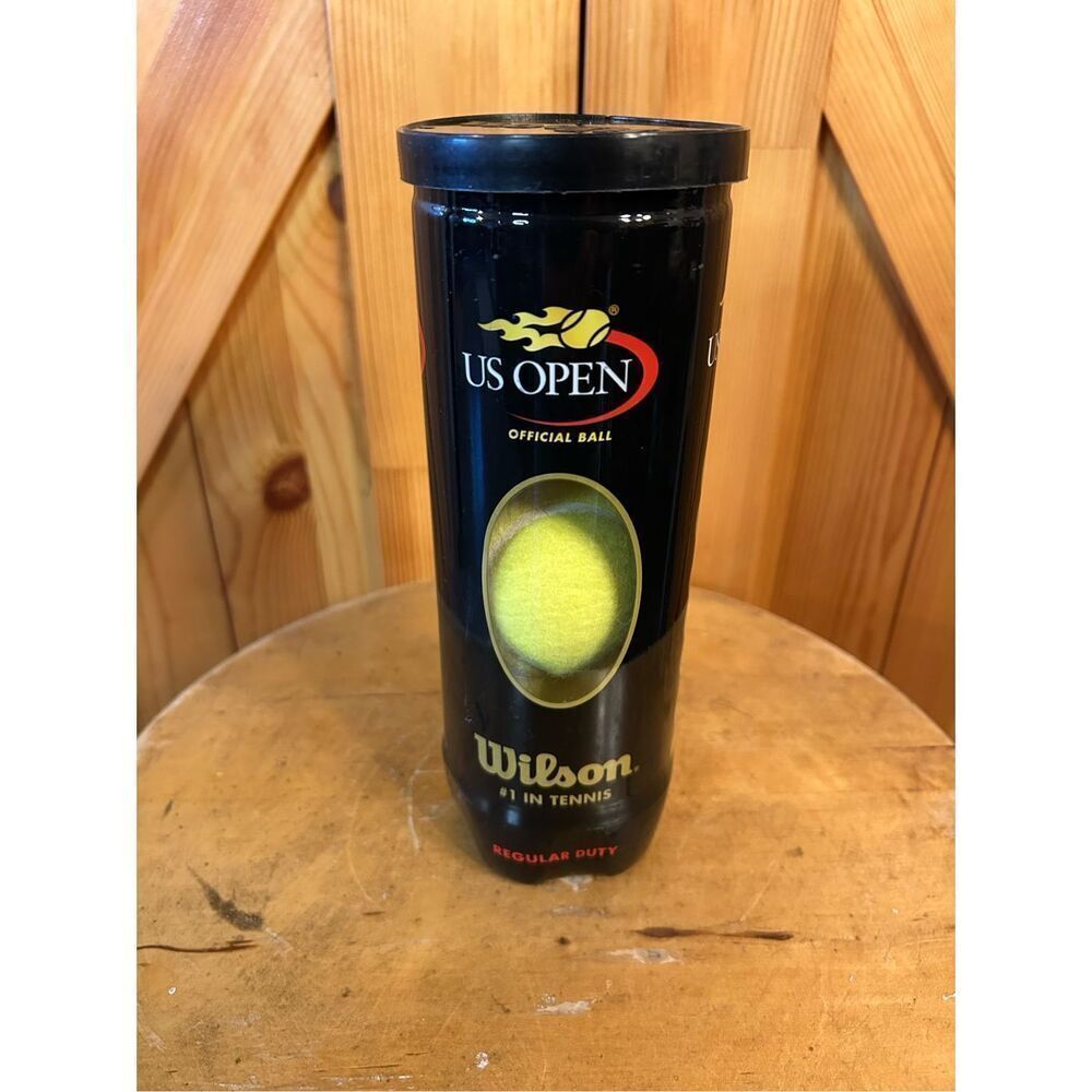 Wilson US Open Regular Duty 3 Tennis Balls in 1 Can (7629)